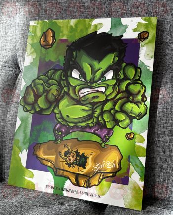 HULK By Street Aiban/ Retablo