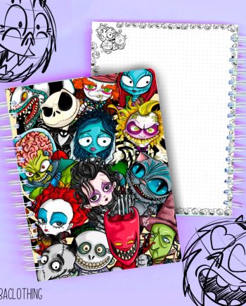 Cuaderno punteado / Tim BURTON by street aiban
