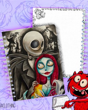 Cuaderno punteado / Jack y Sally
