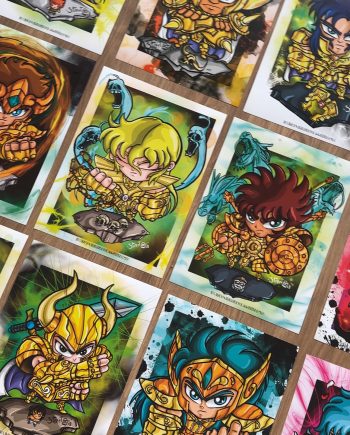 Pack Posters caballeros del zodiaco By Streetaiban