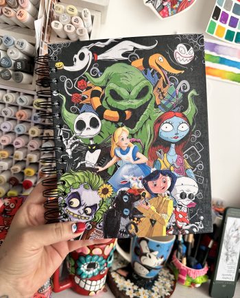 Agenda 📔 collage personajes TB y Coraline