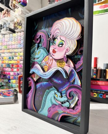 CUADRO 3D Ursula by BeBBa