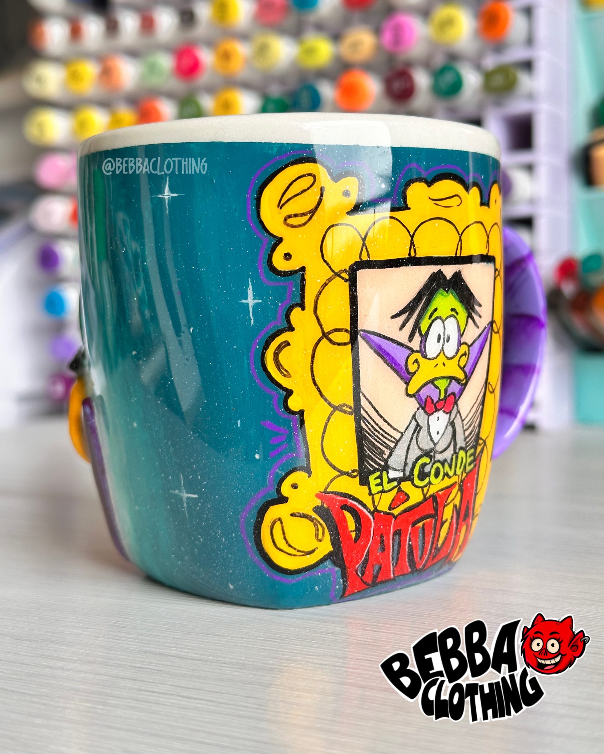 El Conde Patula 🧛♂️ - mug pocillo taza