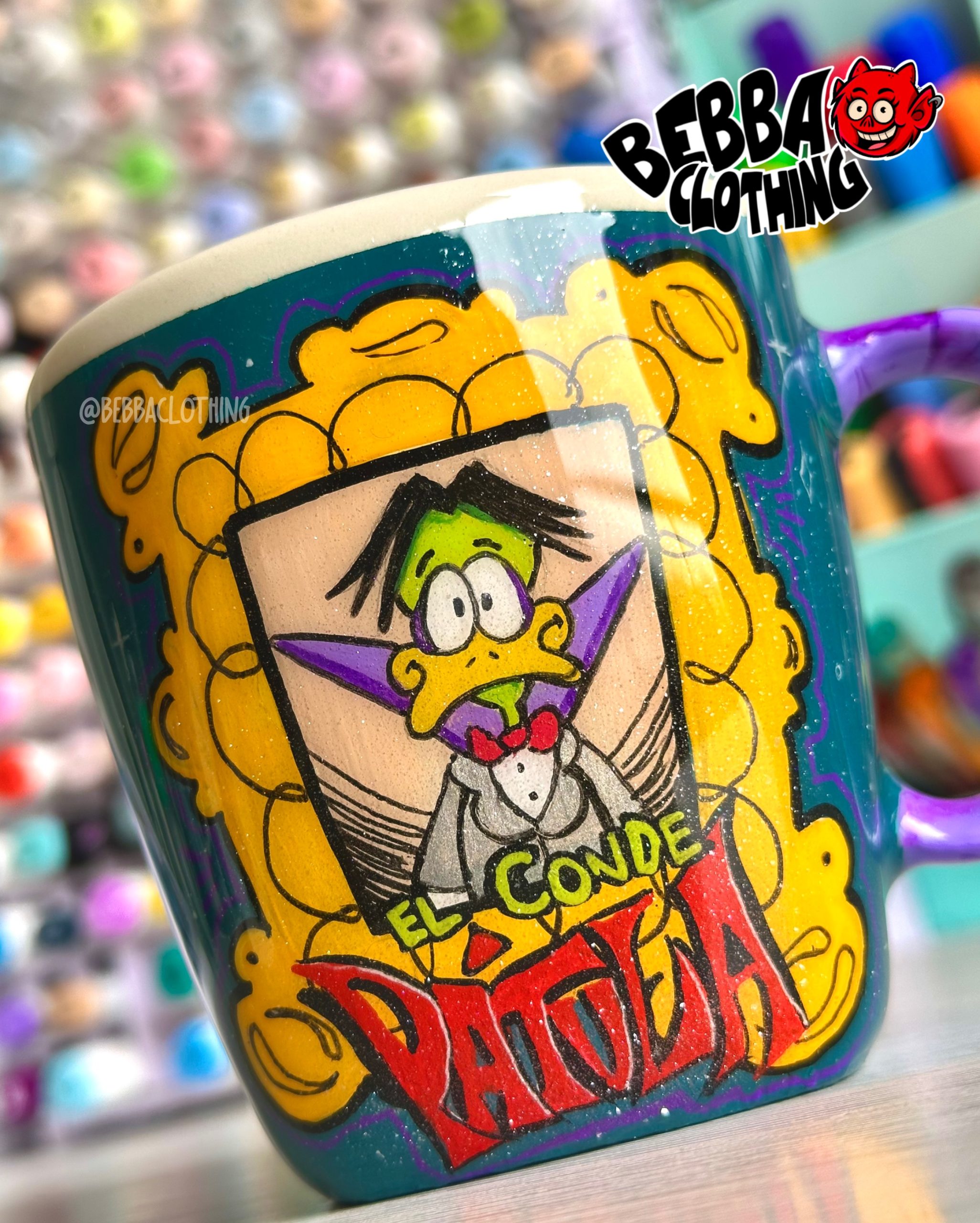 El Conde Patula 🧛♂️ - mug pocillo taza