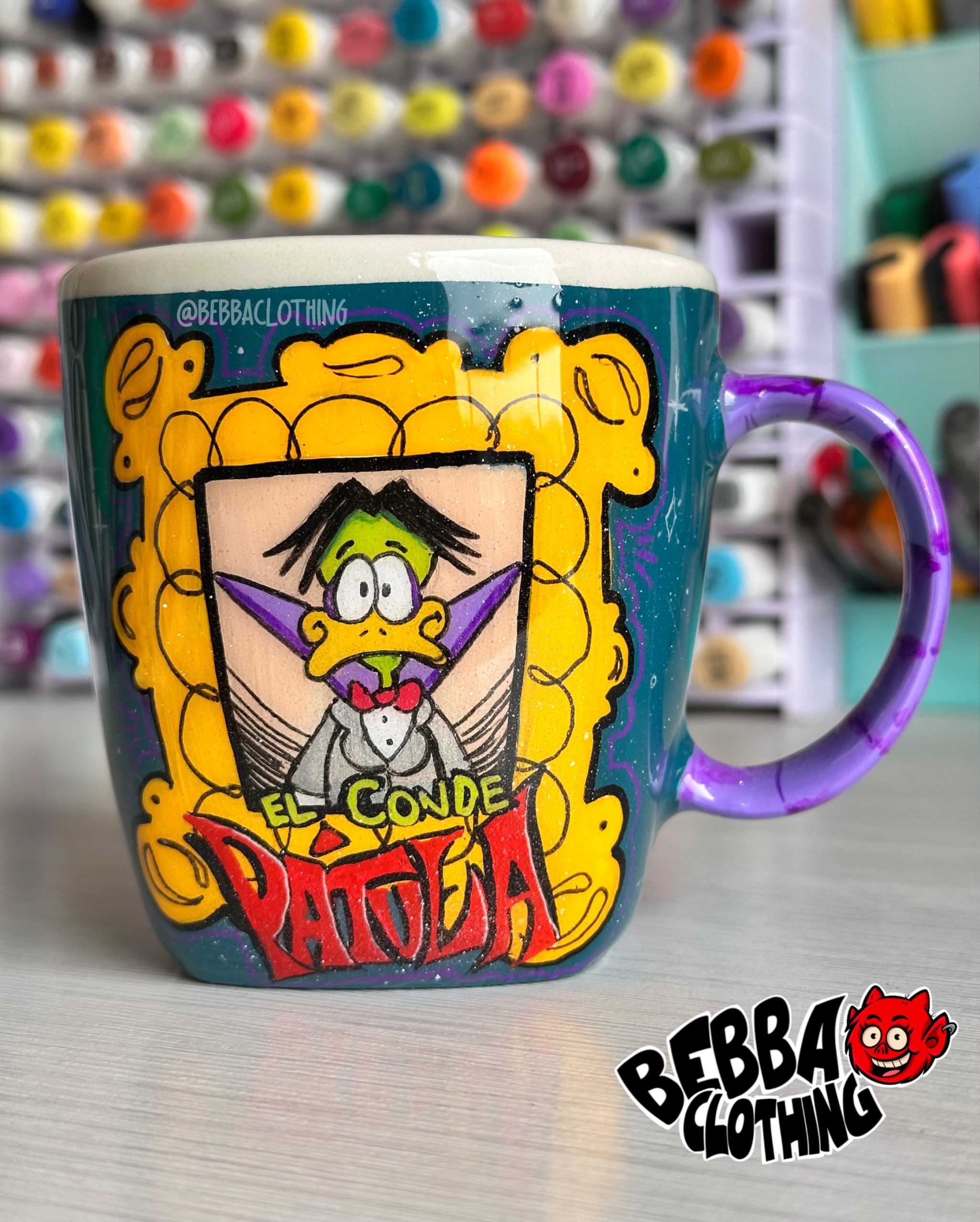 El Conde Patula 🧛♂️ - mug pocillo taza