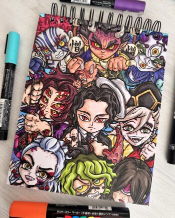 Bitácora lunas superiores Demon slayer