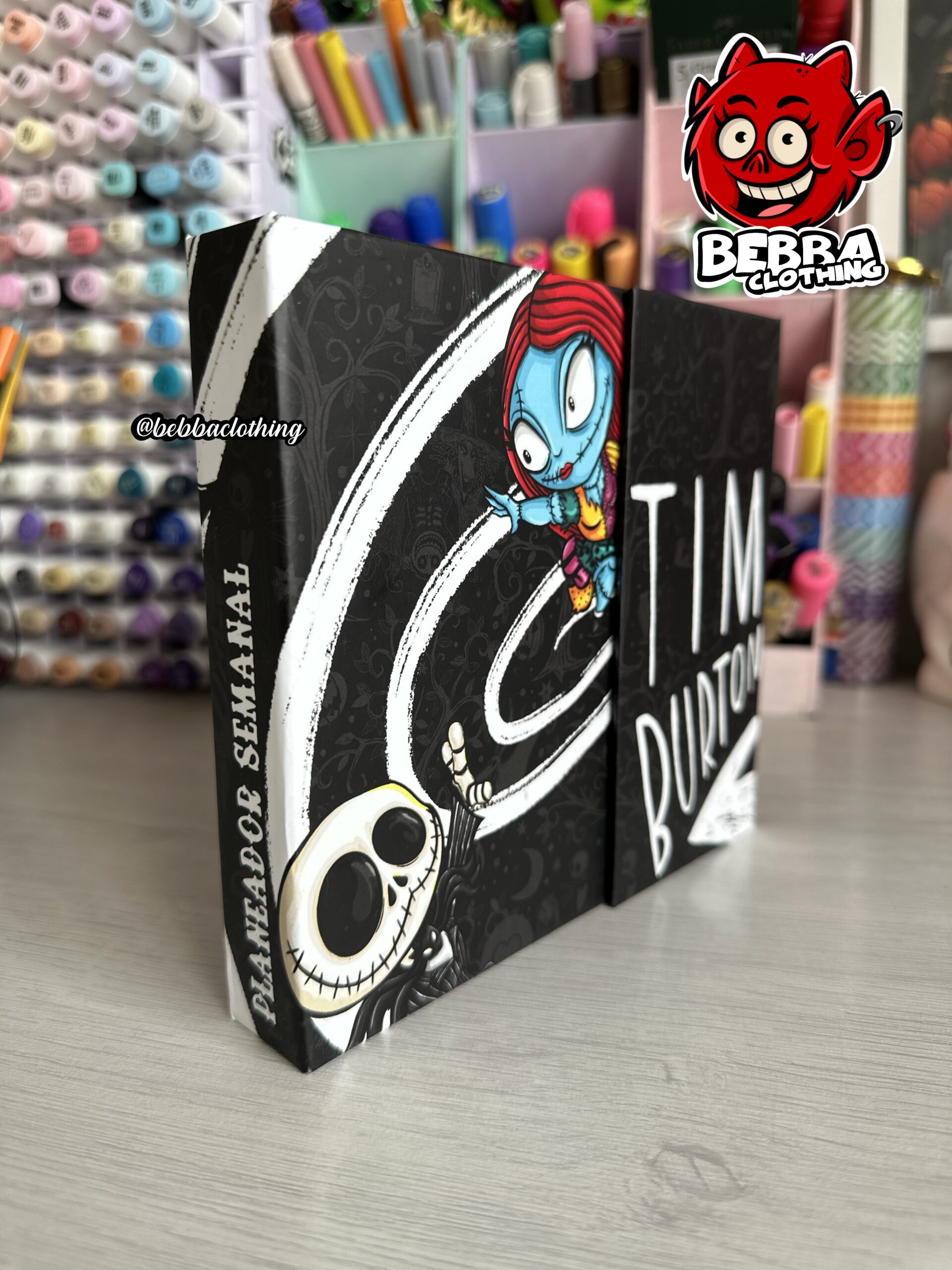 Planeador semanal TIM BURTON 🖤