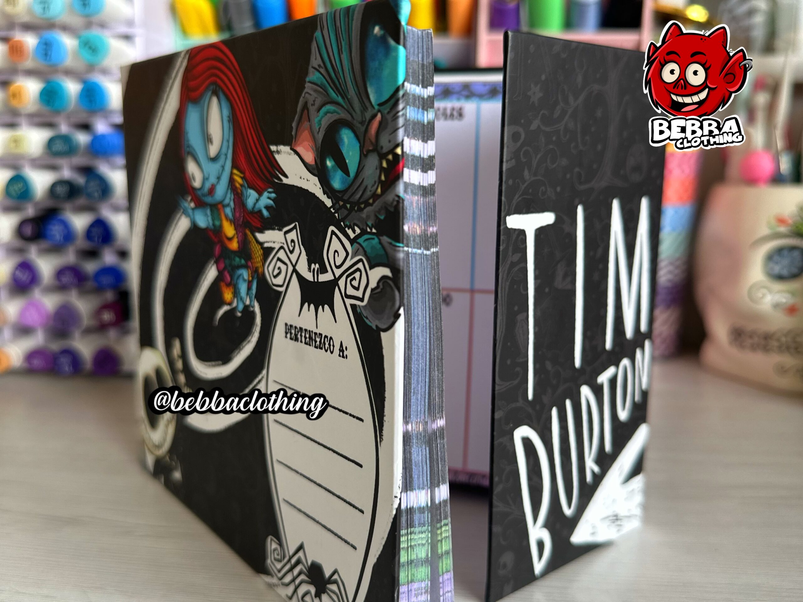 Planeador semanal TIM BURTON 🖤