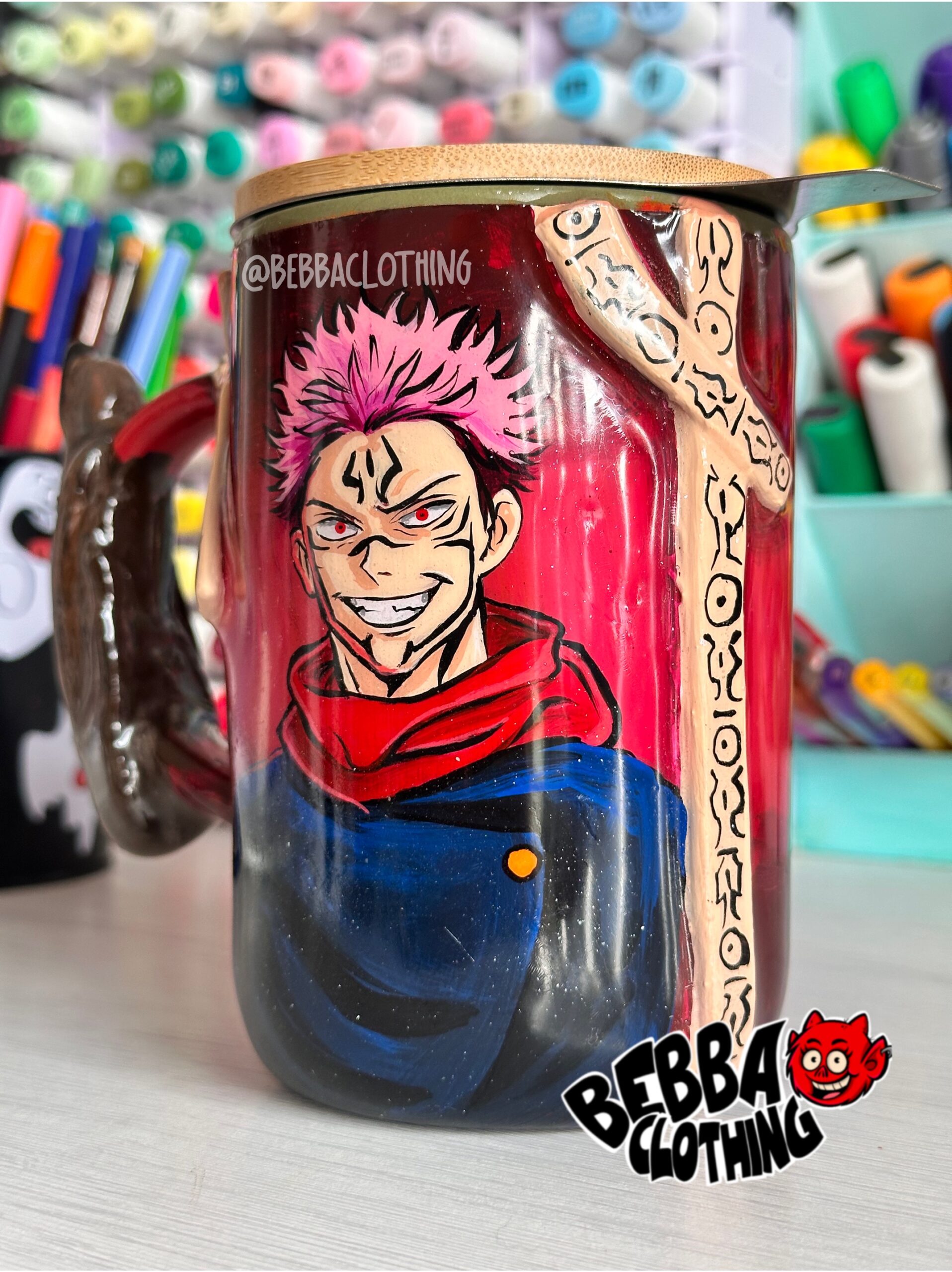 Ryomen Sukuna 😝 - Tazon/ TAZA CON INFUZOR 🍵