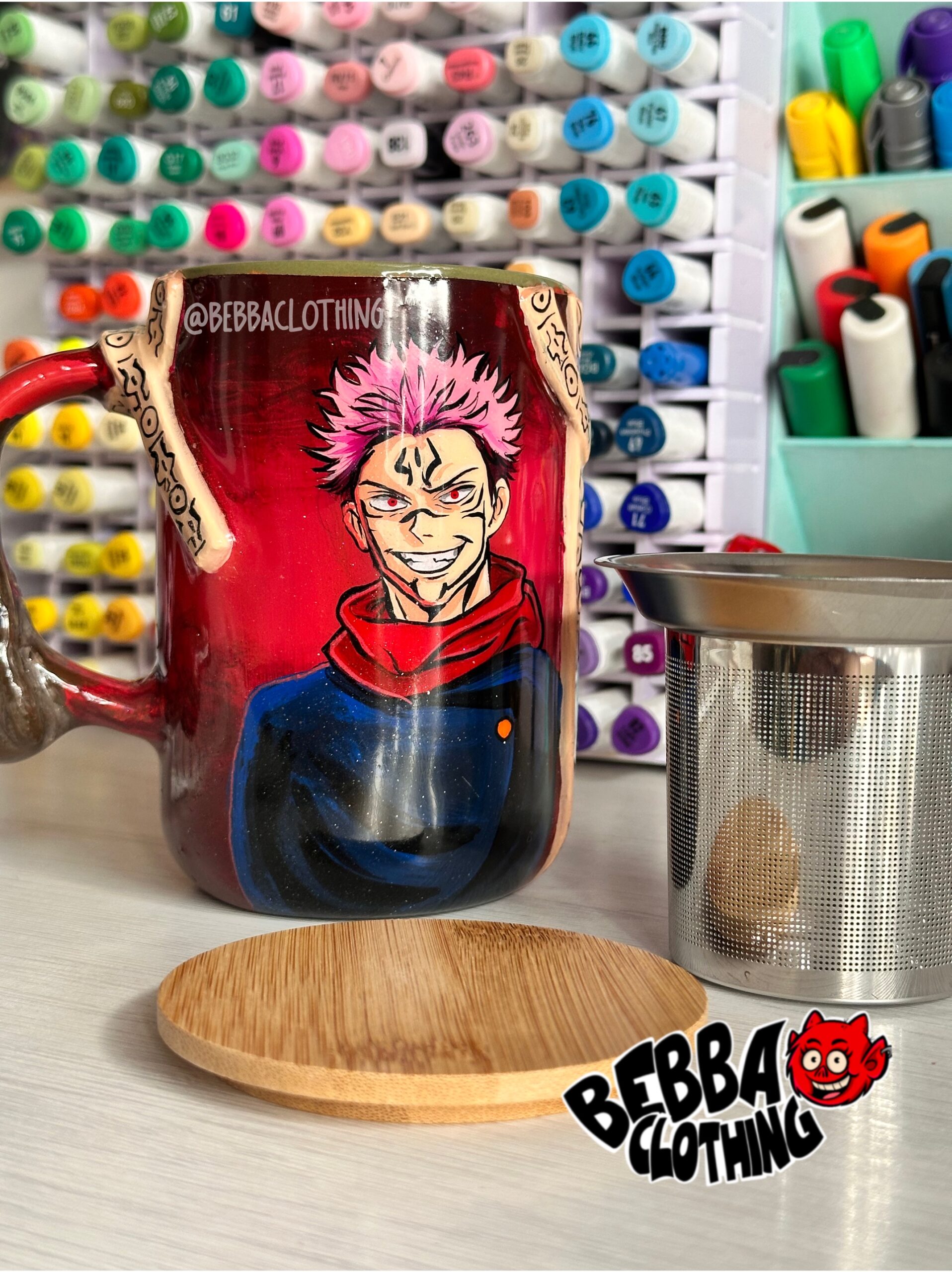 Ryomen Sukuna 😝 - Tazon/ TAZA CON INFUZOR 🍵