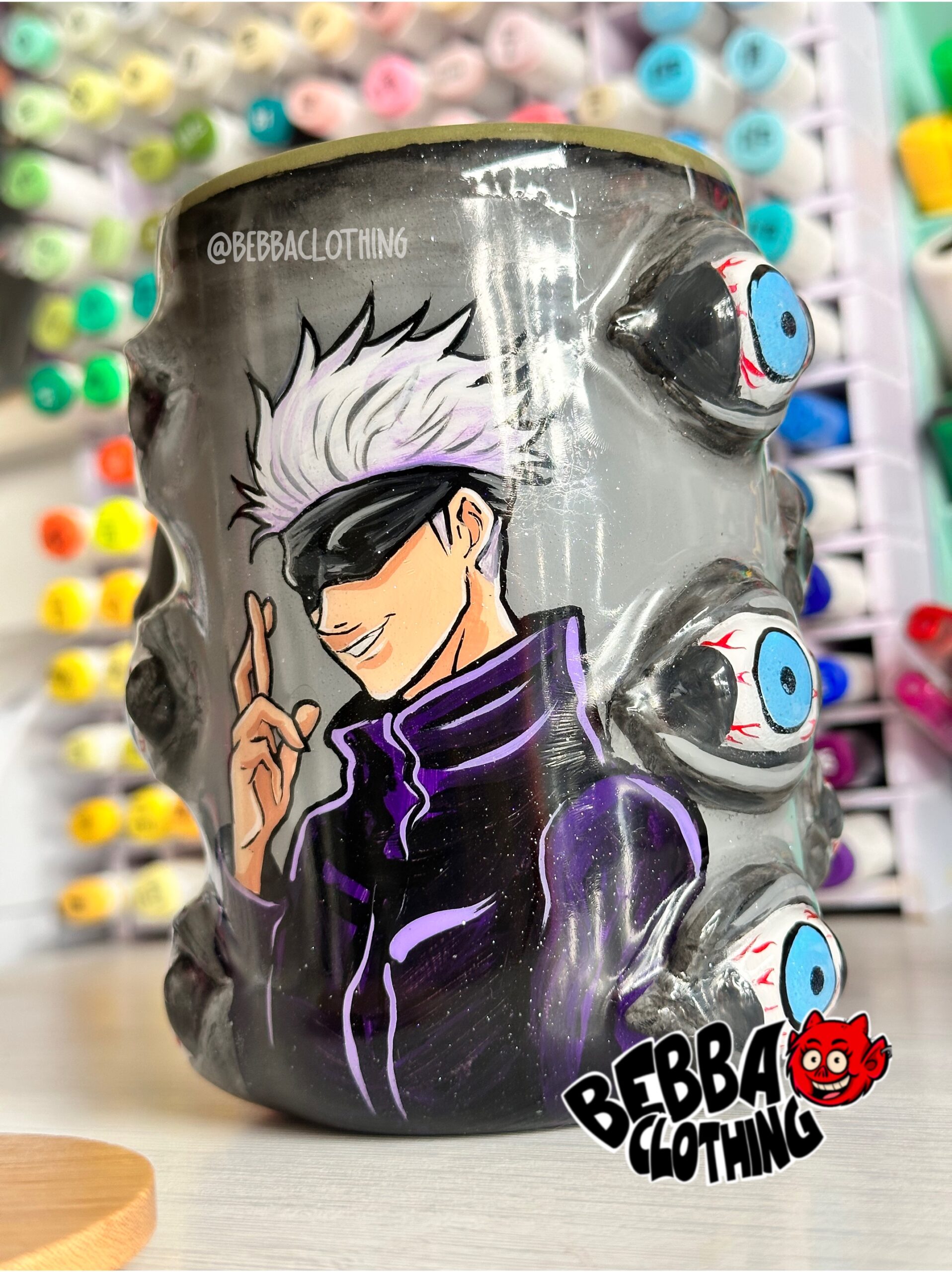 Gojo Satoru 😝 - Tazon/ TAZA CON INFUZOR 🍵