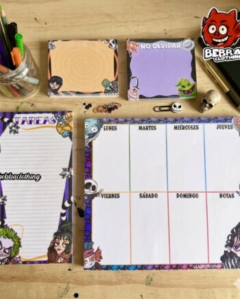 REPUESTOS para Planeador semanal TIM BURTON 🖤