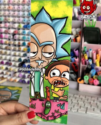 Separador de libro 🔖  Rick and Morty By Streetaiban