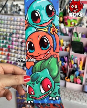 Separador de libro 🔖 Pokemon iniciales By Streetaiban