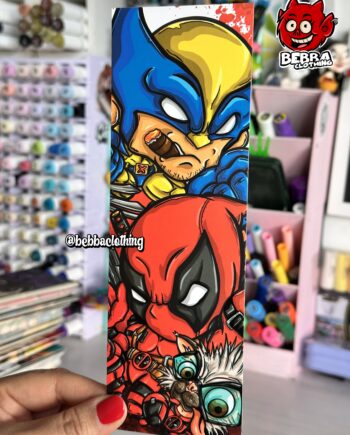 Separador de libro 🔖 DEADPOOL VS WOLVERINE By Streetaiban