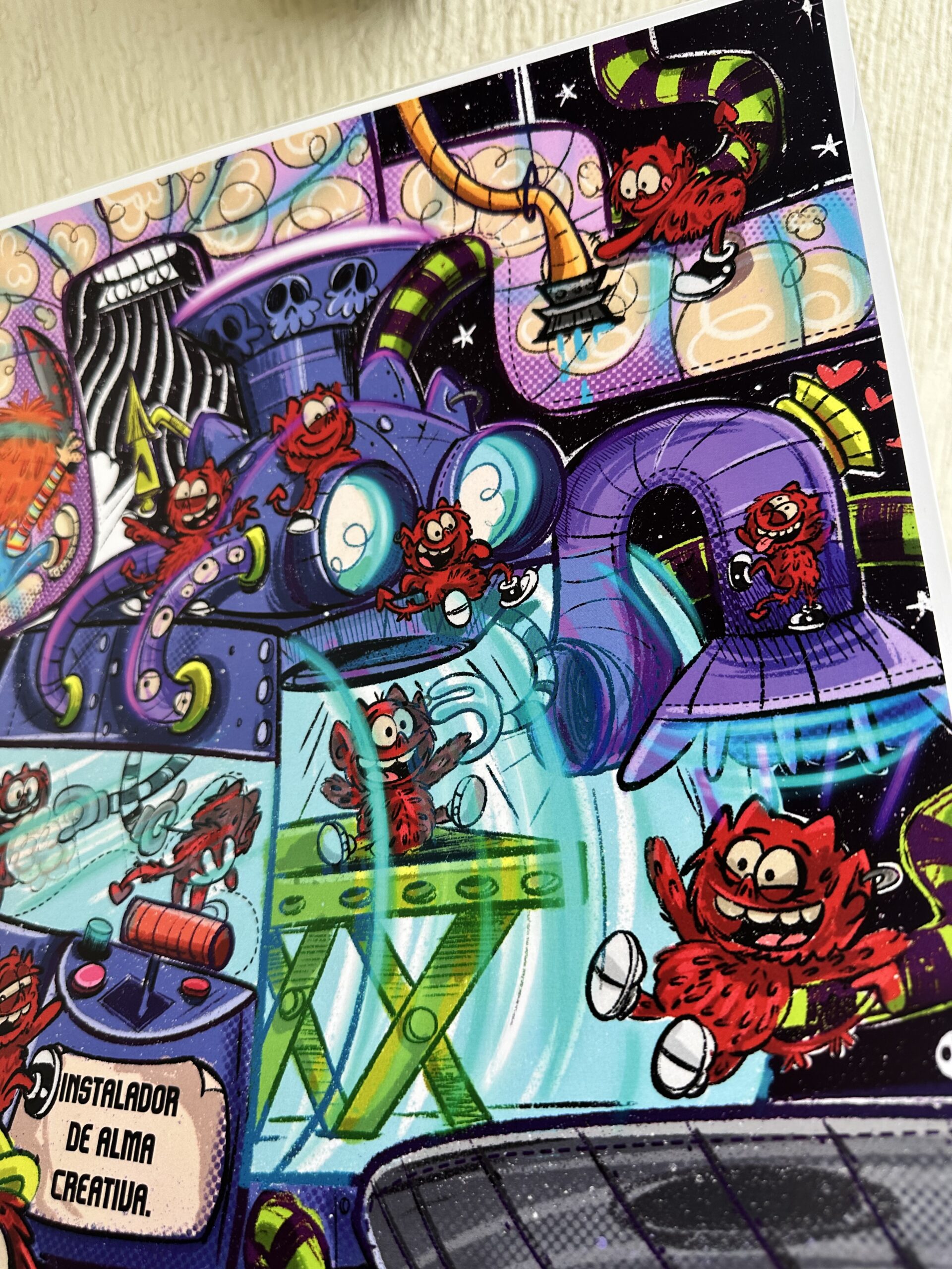 PÓSTER FABRICA DE PELUCHES DEL PUTAS 🧸👹