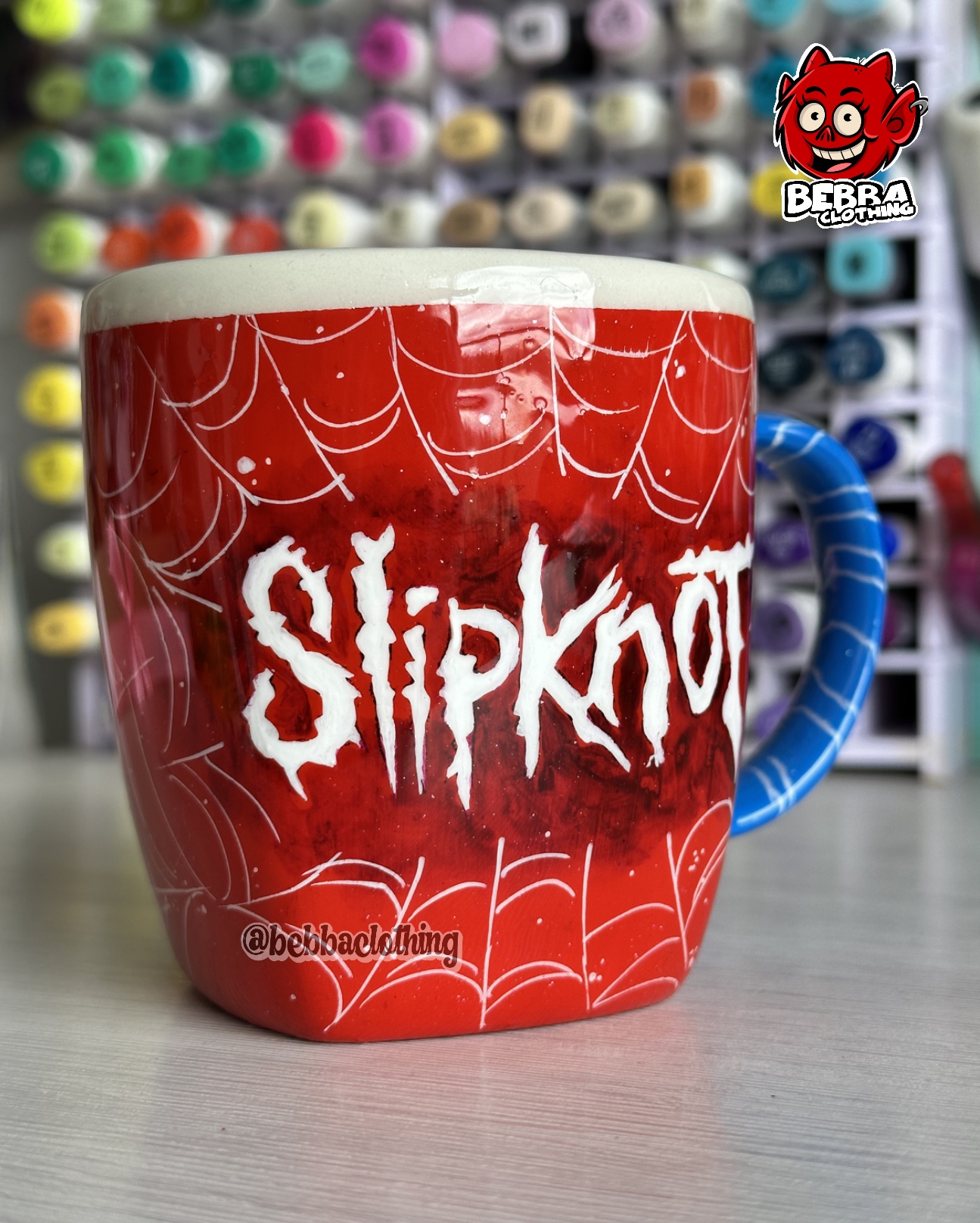Mapache Spiderman personalizado - Mug Pocillo Taza