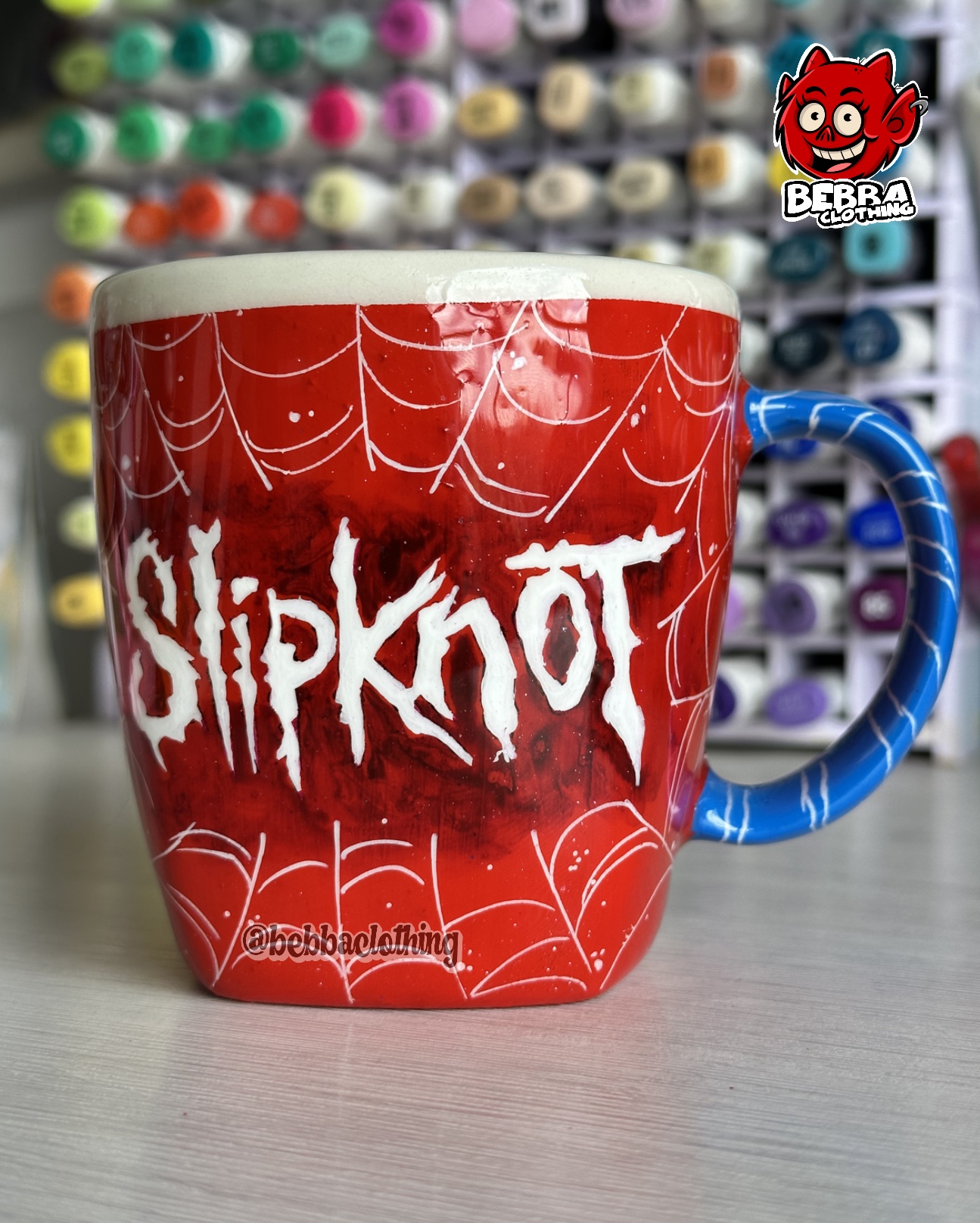 Mapache Spiderman personalizado - Mug Pocillo Taza