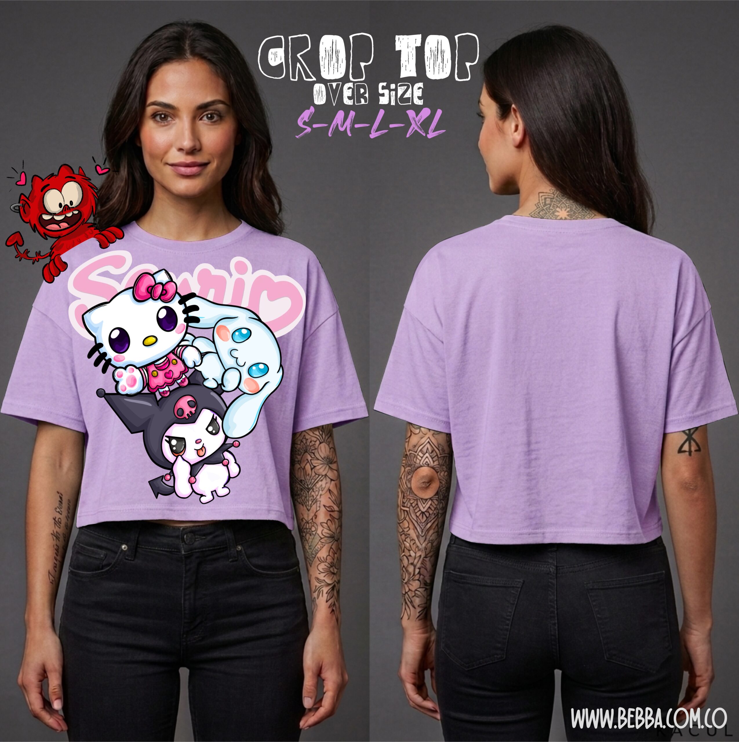 CROP TOP - Sanrio