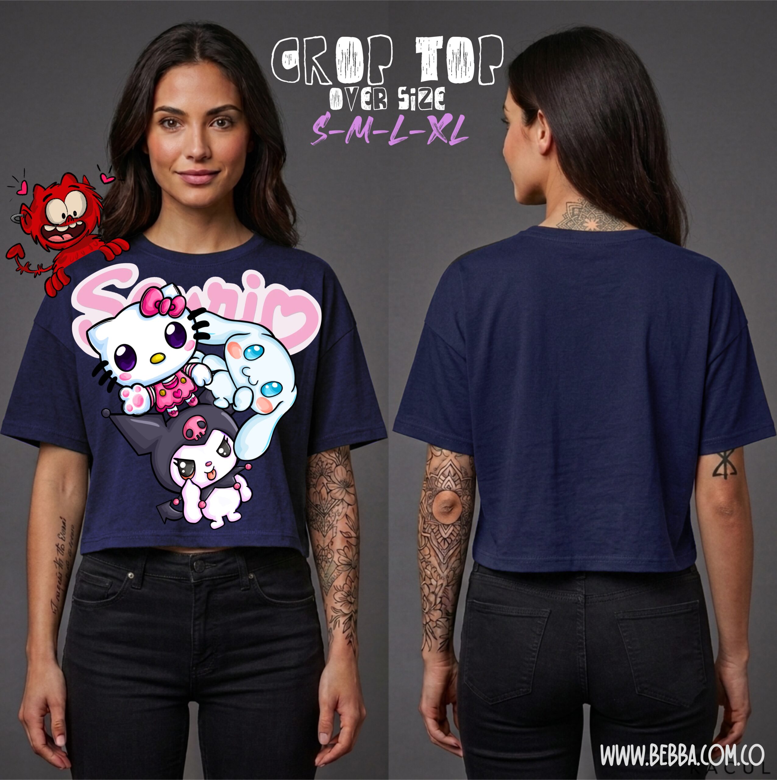 CROP TOP - Sanrio