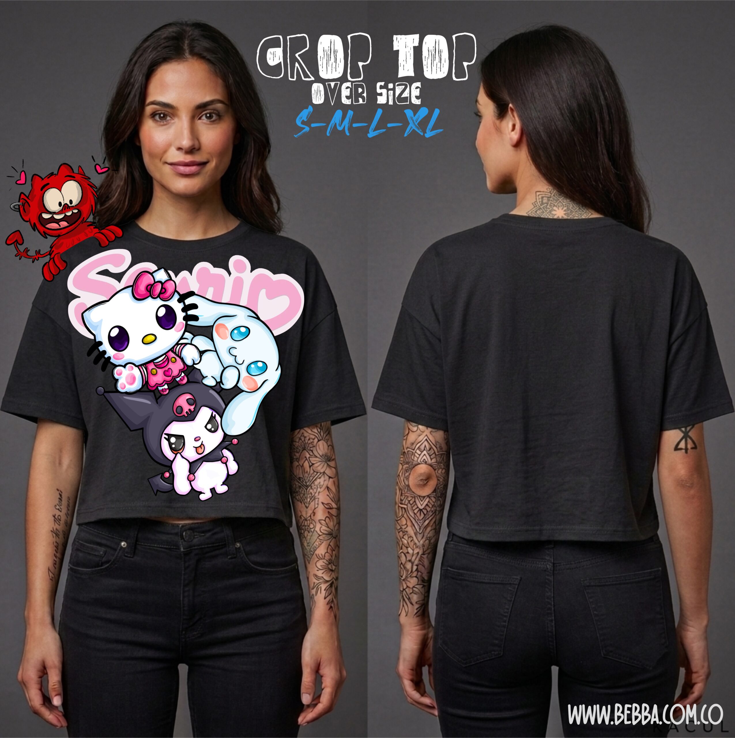 CROP TOP - Sanrio