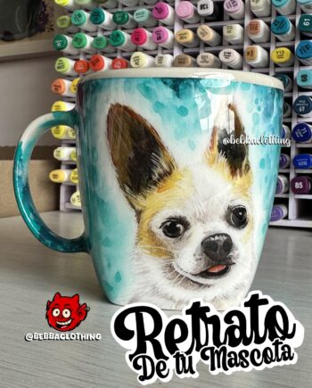 Retrato de tu mascota 🐶🐱- Mug Pocillo Taza