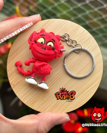 Llavero del putas 👹 COQUETÓN 😏 Articulado 🦴